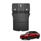 Tapete Termoformado para Baúl y Espaldar Asiento Trasero Tesla Model Y - Miniatura 1