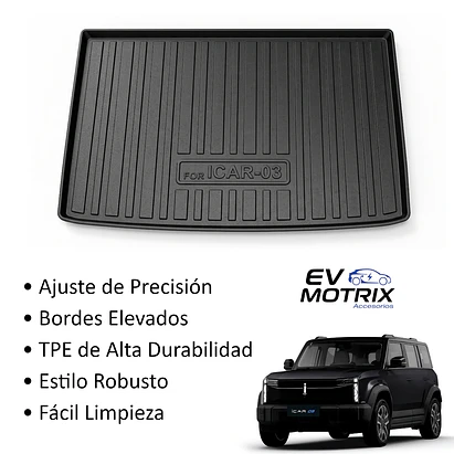 Tapete Termoformado para Baúl iCar 03 2