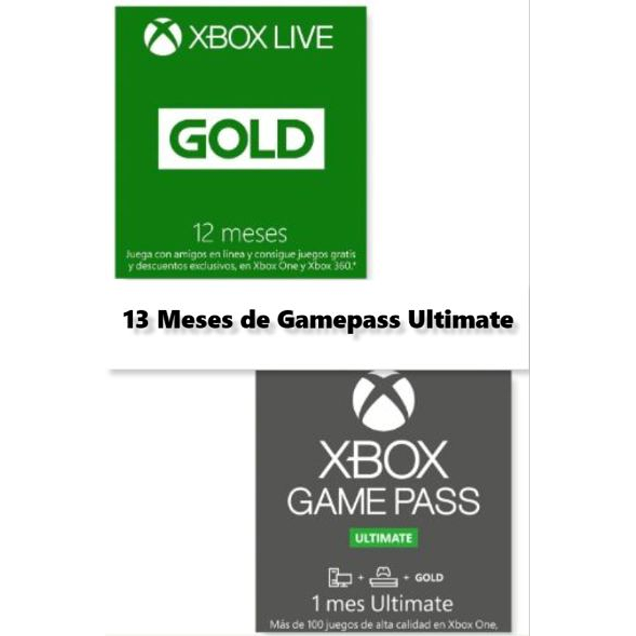 13 Meses Gamepass Ultimate