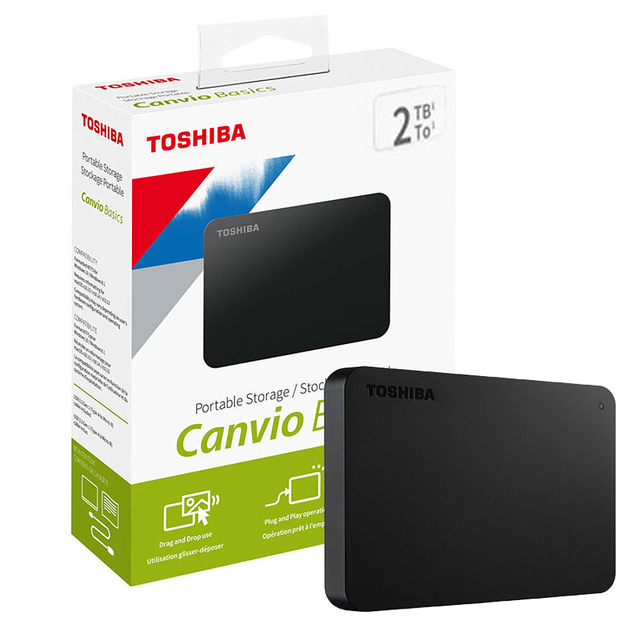 Disco duro Toshiba 2 tb