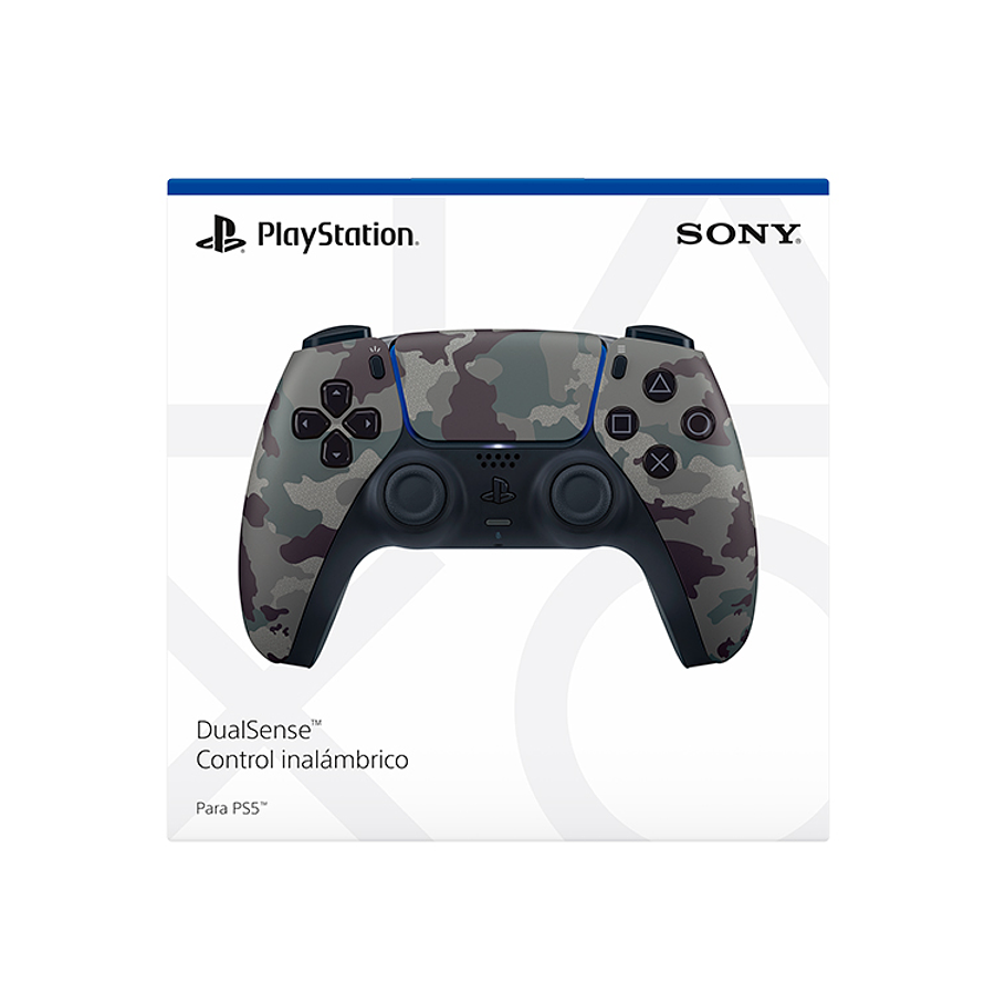Control Inalámbrico PS5 DualSense Camuflaje Gris