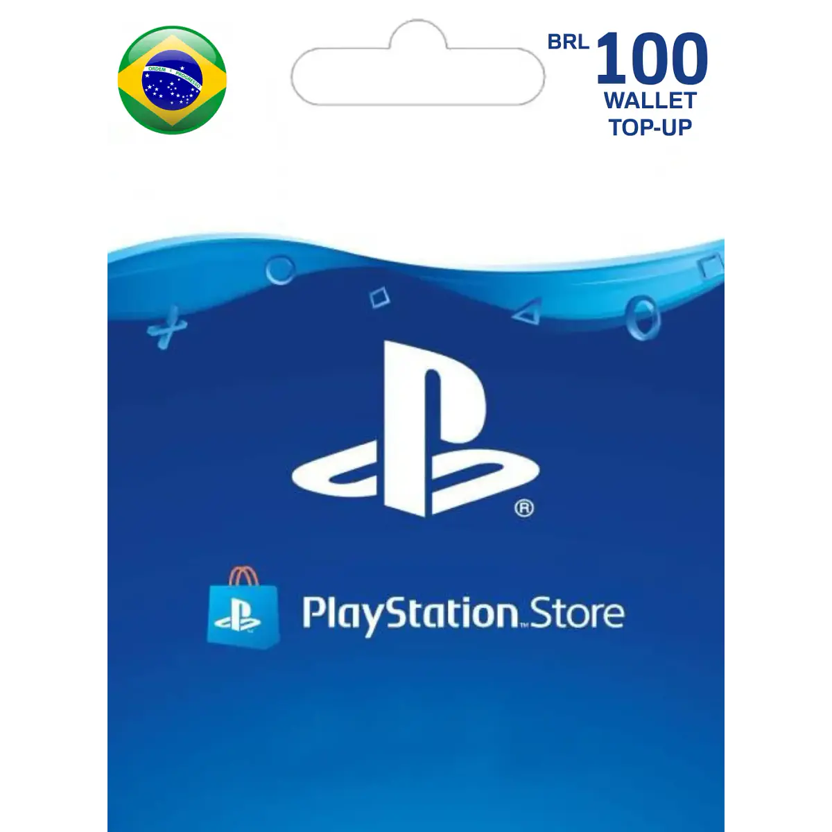 100 REALES Playstation Gift Card BRASIL