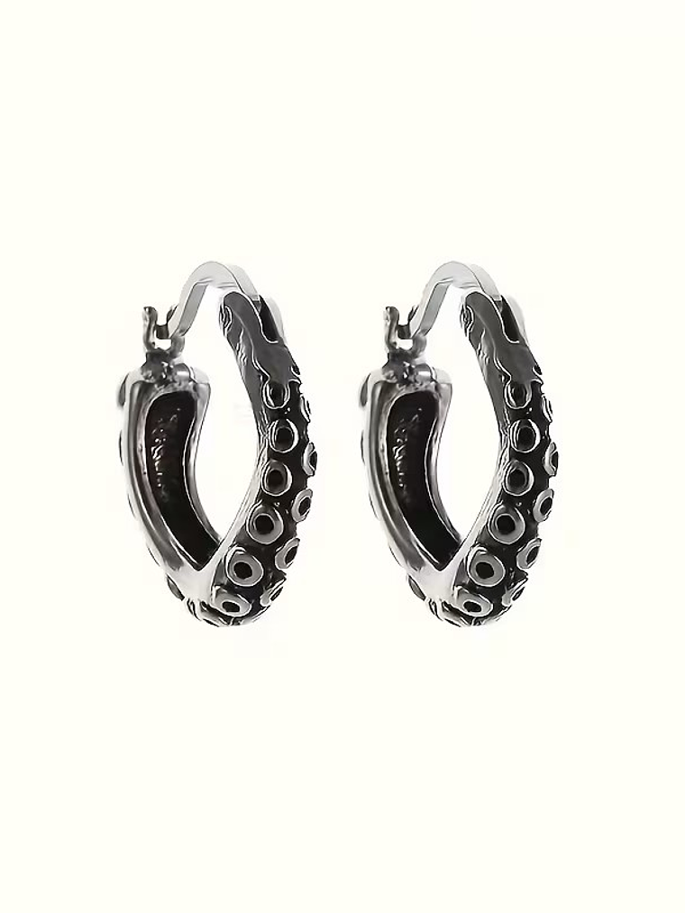 Brincos de Argola de Polvo 1