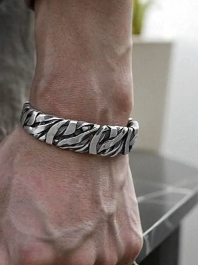 Bracelete Entrançado Torcido 4