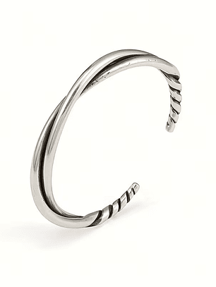 Bracelete Möbius Metal distorcido