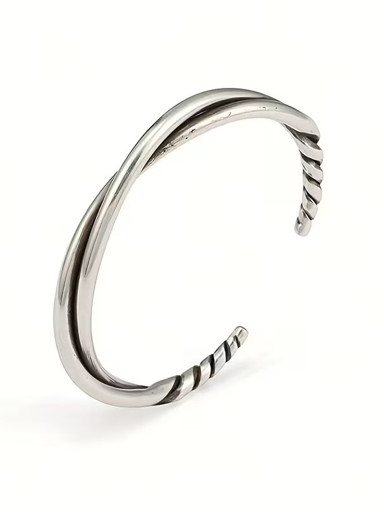 Bracelete Möbius Metal distorcido 1