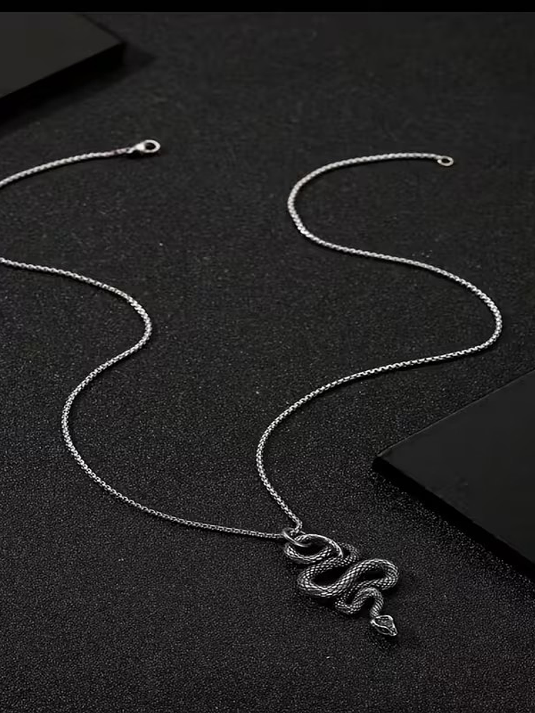Colar Pingente Serpente 4