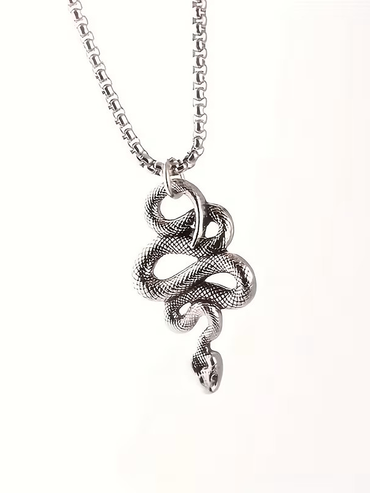 Colar Pingente Serpente 1