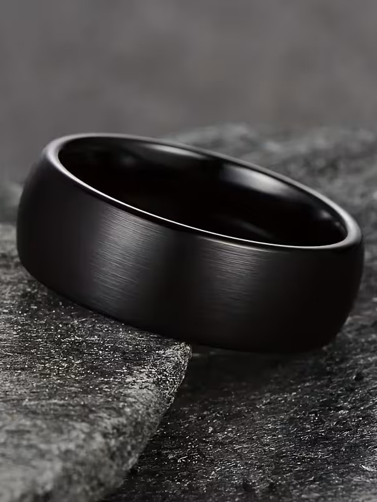 Anel Preto Mate 4