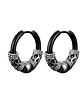 Brincos Dragão Argola Preta  - Thumbnail 1