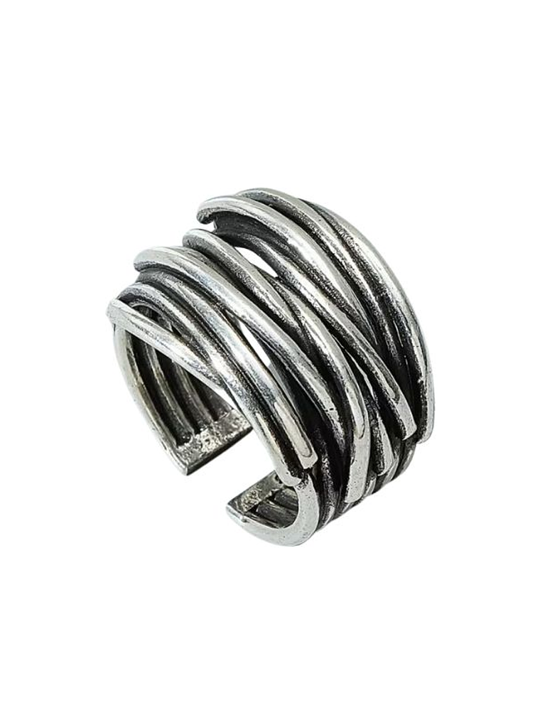 Anel Banda Trançado 1