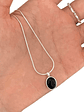 Colar Pingente Gota Negra - Thumbnail 2