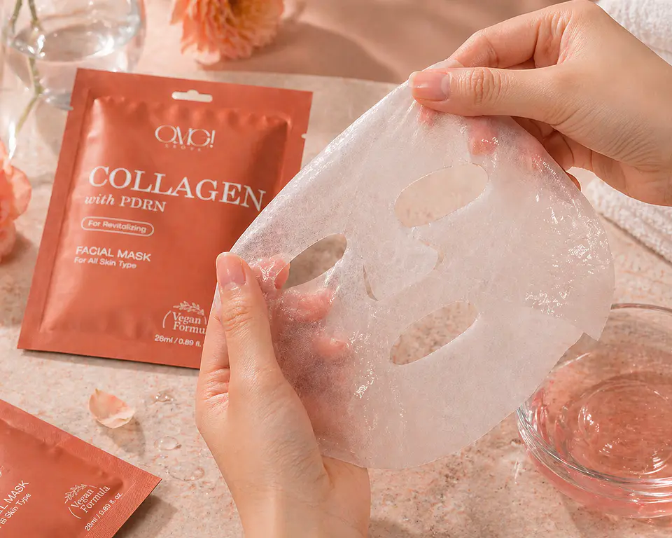 Máscara Facial PDRN Collagen 25G Care Coreano Todo Tipo de Pele 1