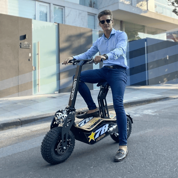 Scooter Electrico Todo Terreno Velocifero Mad 1600 6