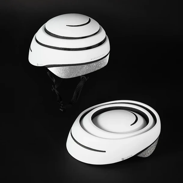 Business Loop White Reflective Silver 2