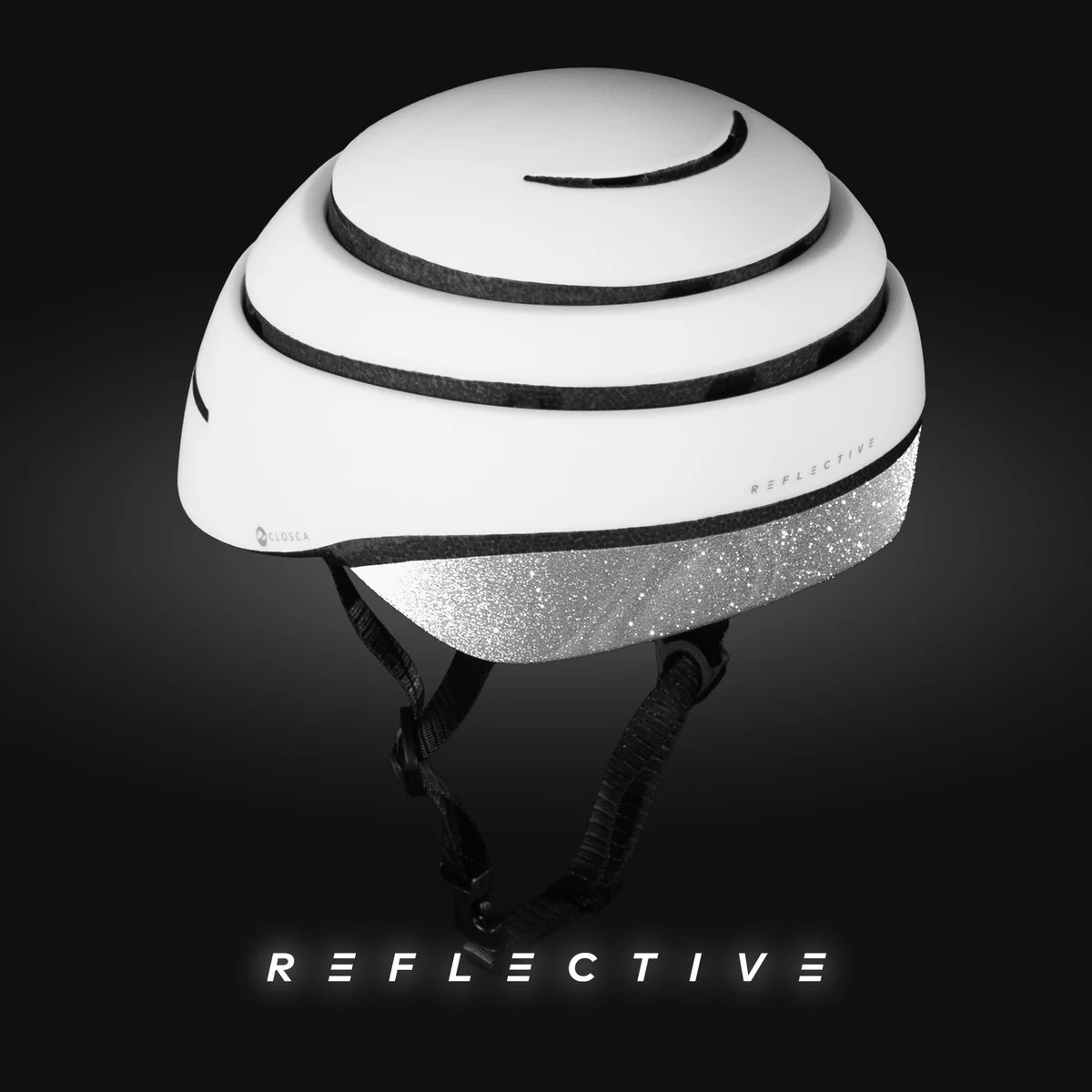 Business Loop White Reflective Silver