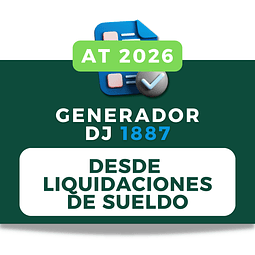 Generador DJ 1887 desde Liquidaciones de Sueldo AT2026
