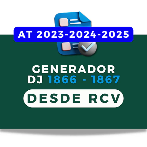 Generador DJ 1866 - 1867 (AT2023 - AT2024 - AT2025)