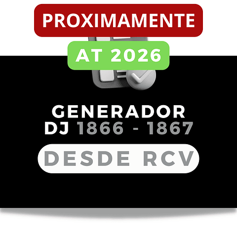 Generador DJ 1866 - 1867 AT2026