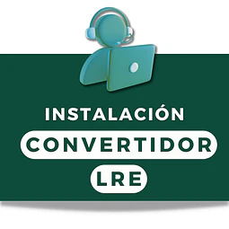 Instalación de archivo convertidor LRE (DT)
