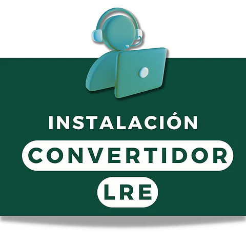 Instalación de archivo convertidor LRE (DT)