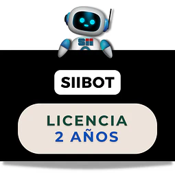 SIIBOT - Licencia 2 años