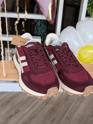 Sapatilhas Retro Burgundy