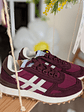 Sapatilhas Retro Burgundy - Thumbnail 2