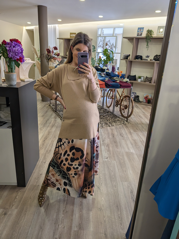 Saias Malha fria ( 2 estampas) 2