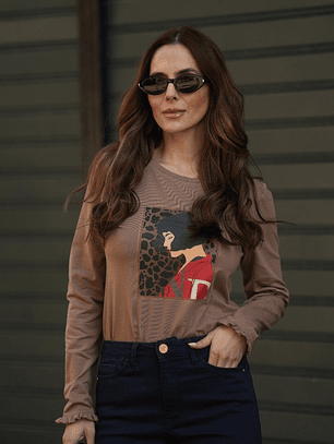 Camisola camel