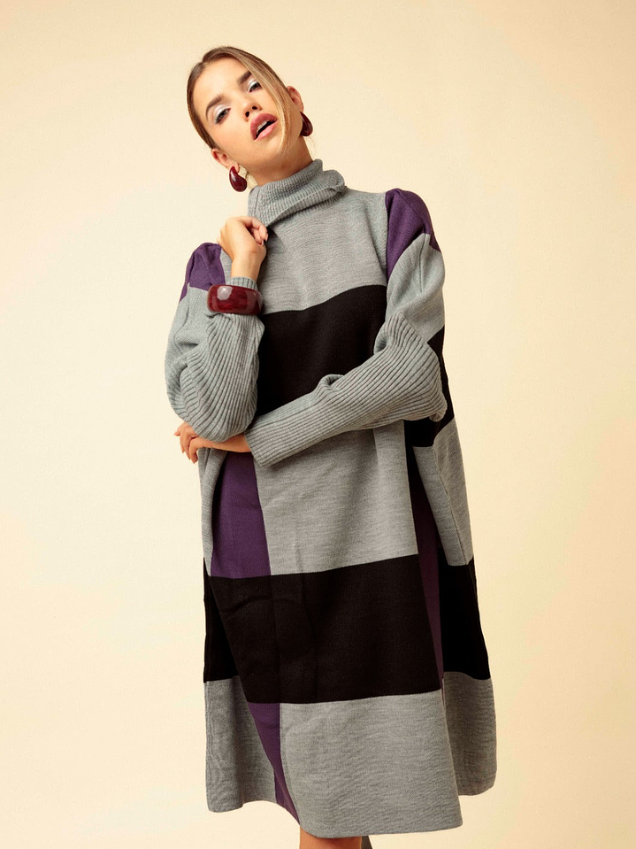 Vestidos de malha oversize (+ cores) 4