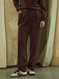 calças training burgundy - Thumbnail 1