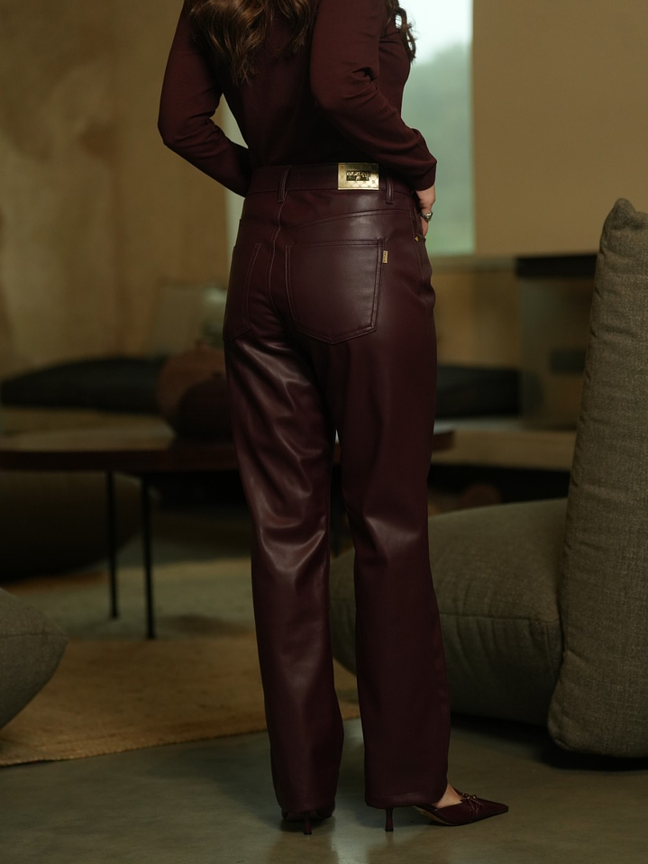 Calcas ecopele burgundy 2