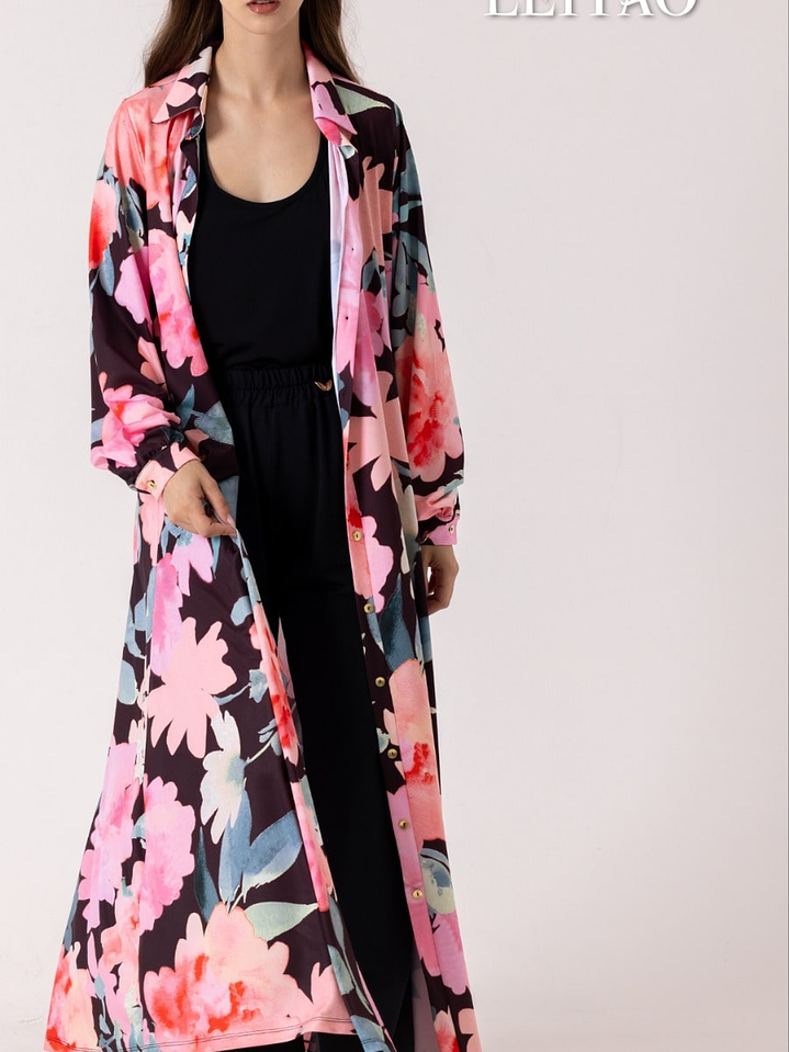 Vestido/camiseiro Flora 2