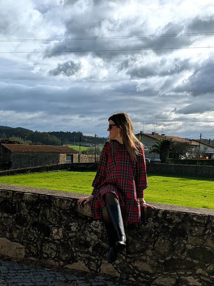 Vestido Curto Natalicio  2