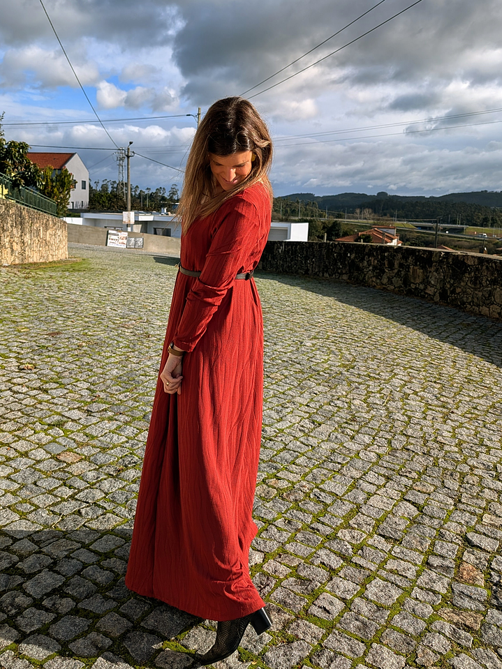 Vestido Terracota 6