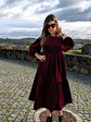 Vestido Veludo Bohome - Thumbnail 4