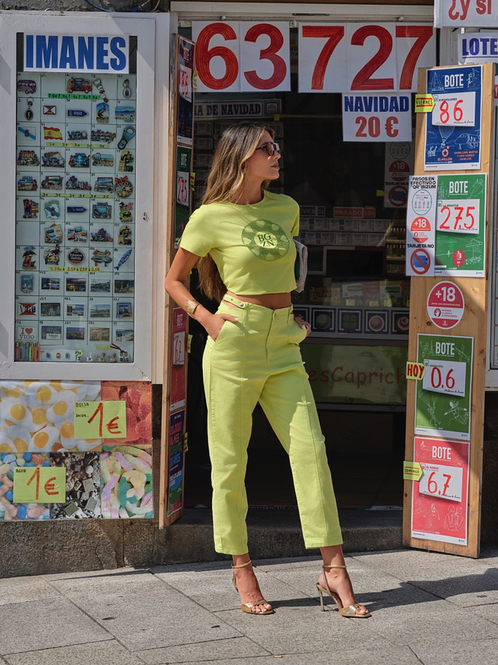 T-Shirt Verde /Big Zone 2