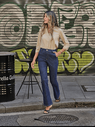 Calça Bootcut/Big Zone