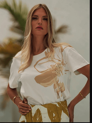 T-Shirts Flor/Guimanos