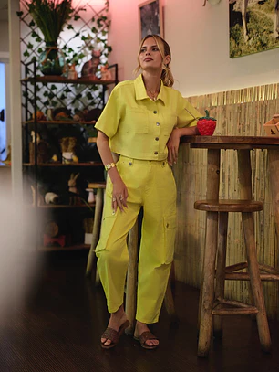 Casaco Amarelo/Big Zone 