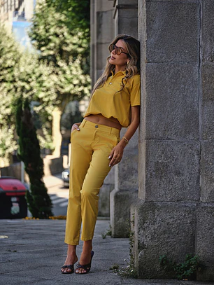 Calça Chino Slim/Big Zone 