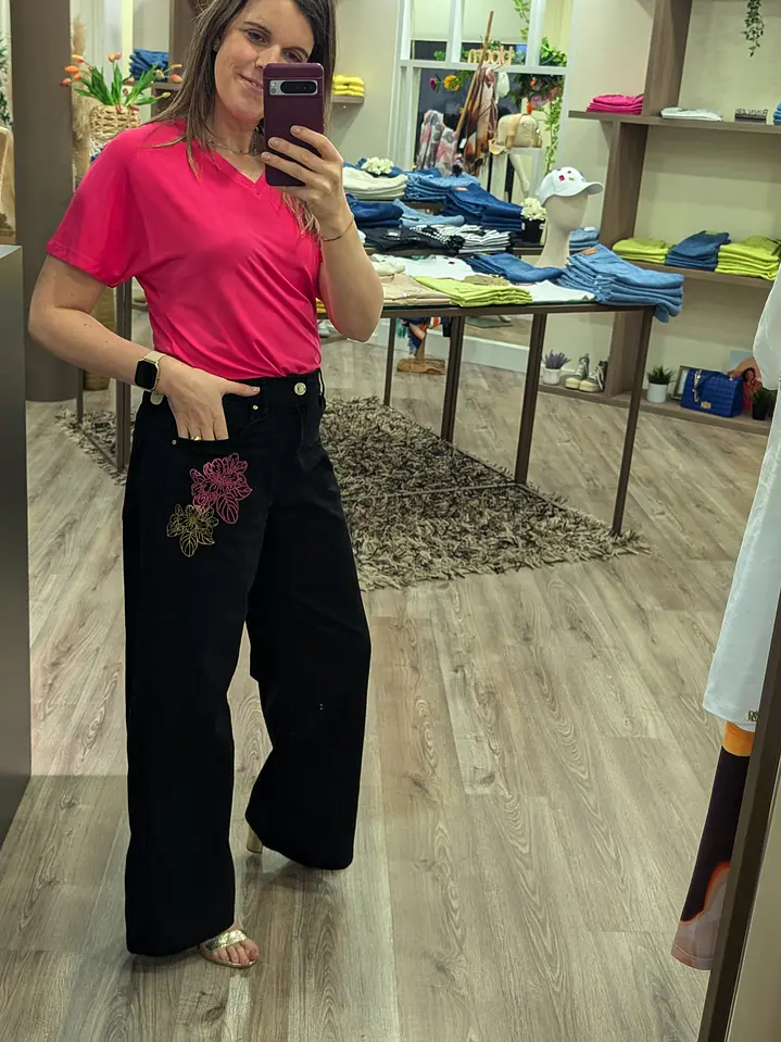 Calça Wide Leg/Big Zone 2