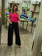 Calça Wide Leg/Big Zone - Thumbnail 4