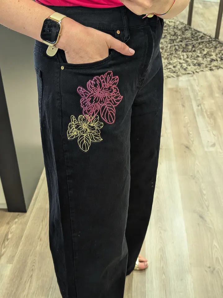 Calça Wide Leg/Big Zone 5