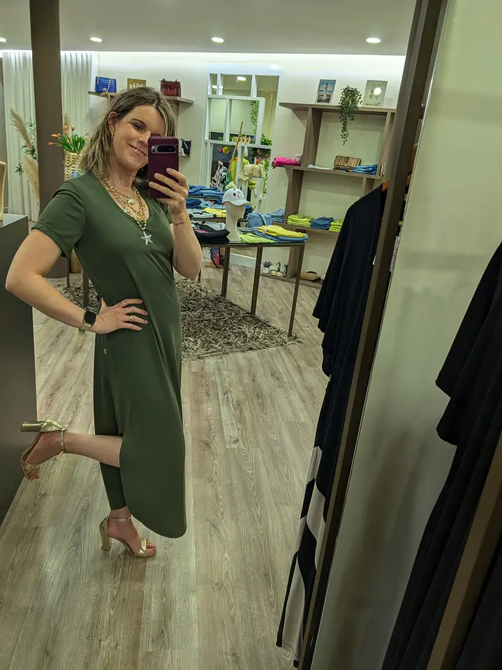 Vestido/Modelite Liso + (Cores) 2