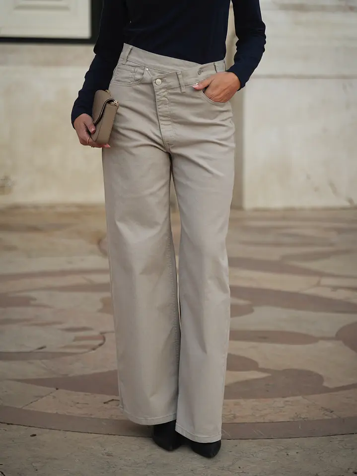 Calça Wide Leg/Big Zone  1