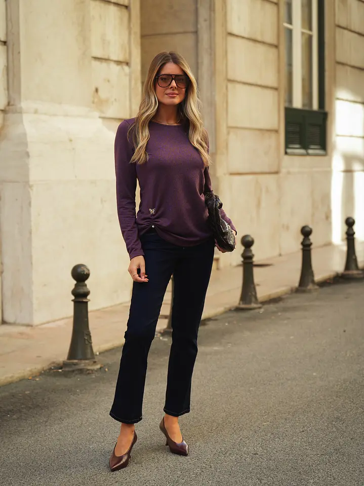 Camisola Lilas/ Big Zone  5