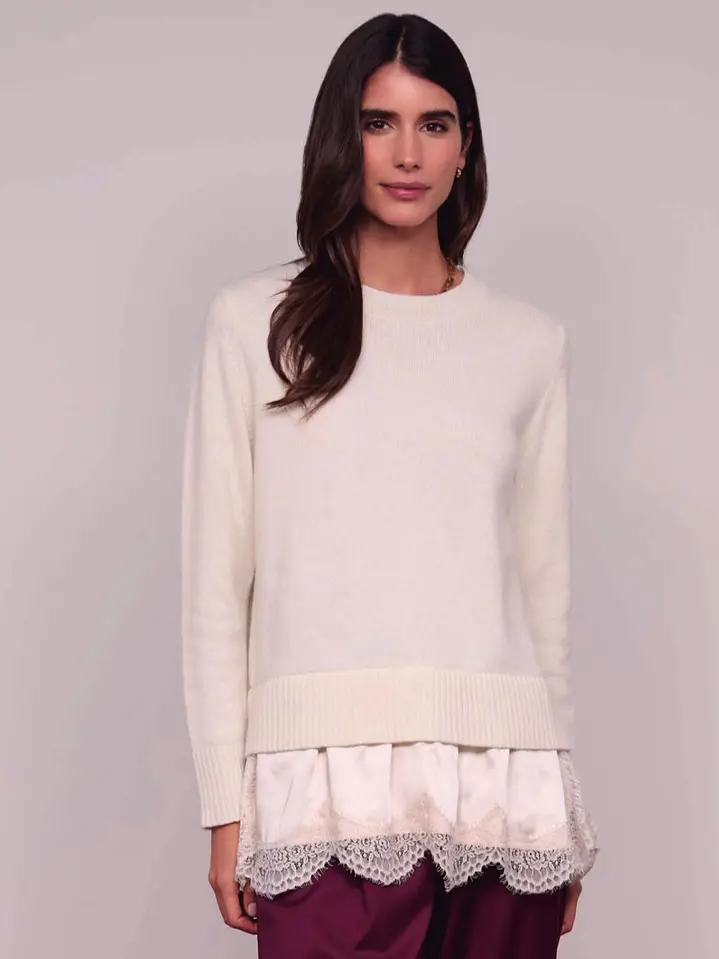 Camisola  Renda/Guimanos  1