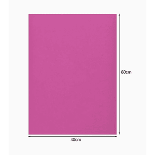 Goma Eva Lisa Paquete de 10 unidades - Rosa Pálida